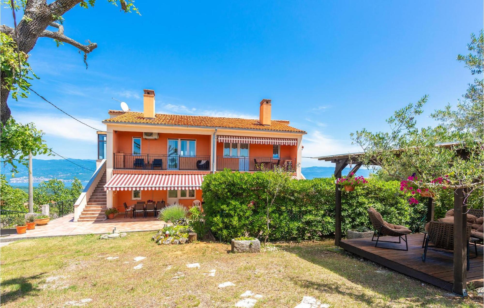 Nice Home In Risika With House Sea View Exterior foto